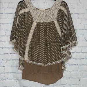 A’Reve Anthropologie blouse/top